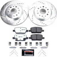 Power Stop 18 - 19 Buick Enclave Rear Z26 Street Warrior Brake Kit - My Store