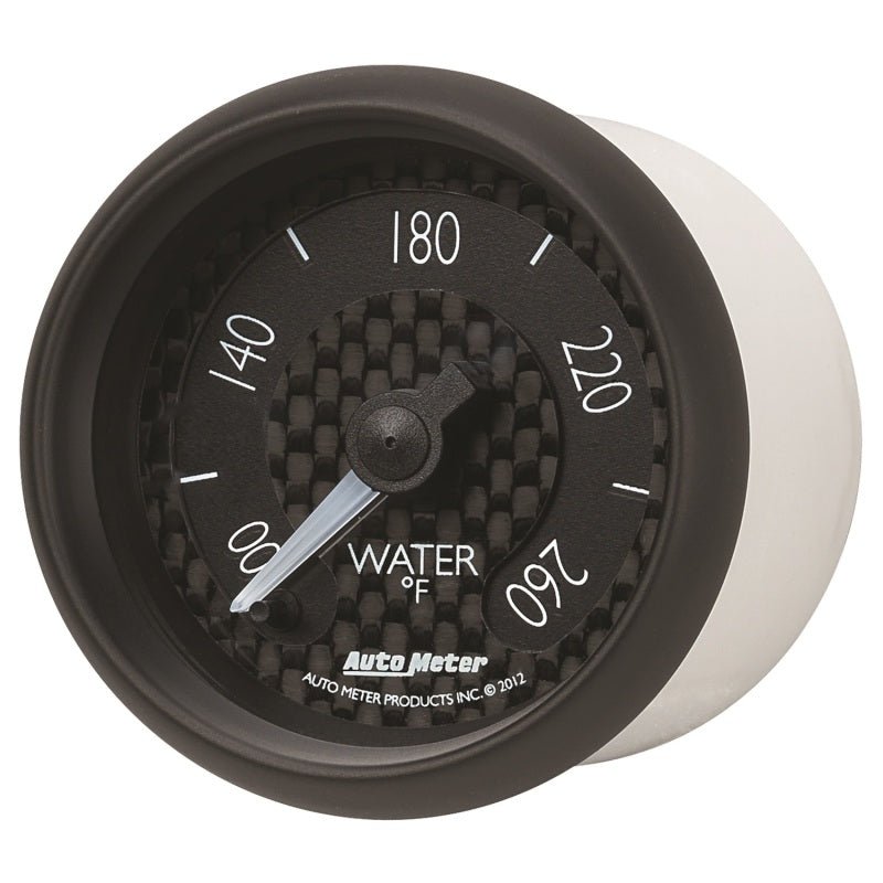 Autometer GT Series 52mm Full Sweep Electronic 100 - 260 Deg F Water Temperature Gauge - My Store
