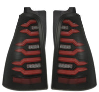 AlphaRex 03 - 09 Toyota 4Runner LUXX - Series LED Tail Lights - Black/Red - My Store