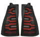 AlphaRex 03 - 09 Toyota 4Runner LUXX - Series LED Tail Lights - Black/Red - My Store