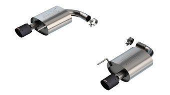 compare product Borla 2024 Ford Mustang GT 5.0L V8 w/o Active Exhaust ATAK Axle-Back Exhaust System - Carbon Fiber