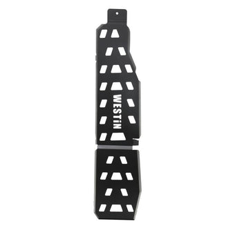 compare product Westin 18-22 Jeep Wrangler JLU 4dr. (Excl. 4xe) Gas Tank Skid Plate - Tex. Blk