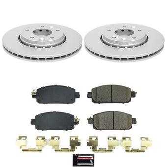 compare product Power Stop 21-24 Nissan Kicks Front Z17 Coated Brake Kit