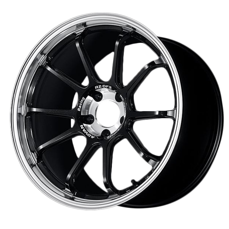 Advan RZ - DF2 19x9.5 +22 5x120 Diamond Cut & Racing Titanium Black Wheel - My Store