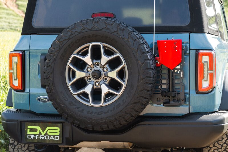 DV8 Offroad 2021 - 2025 Ford Bronco Tailgate Reinforcement Molle Panel - My Store