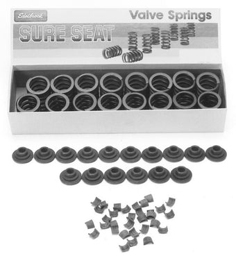 compare product Edelbrock V/S Chev 262-400 Perf RPM and Torker Spring Kit
