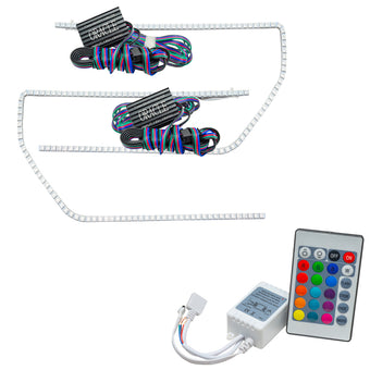 compare product Oracle Ford F-150/Raptor 09-14 Perimeter Halo Kit - ColorSHIFT w/ Simple Controller
