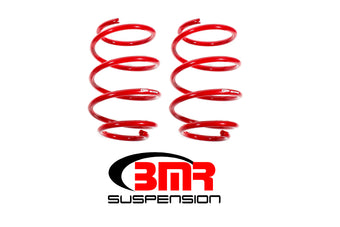 compare product BMR 16-17 6th Gen Camaro V8 Front Performance Version Lowering Springs - Red