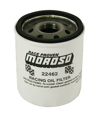 compare product Moroso 97-06 Early GM LS 13/16in Thread 3-1/2in Tall Oil Filter - Racing
