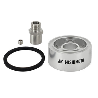 compare product Mishimoto Oil Filter Spacer 32mm M20 x 1.5 Thread - Silver