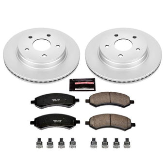 compare product Power Stop 07-09 Chrysler Aspen Front Z17 Evolution Geomet Coated Brake Kit
