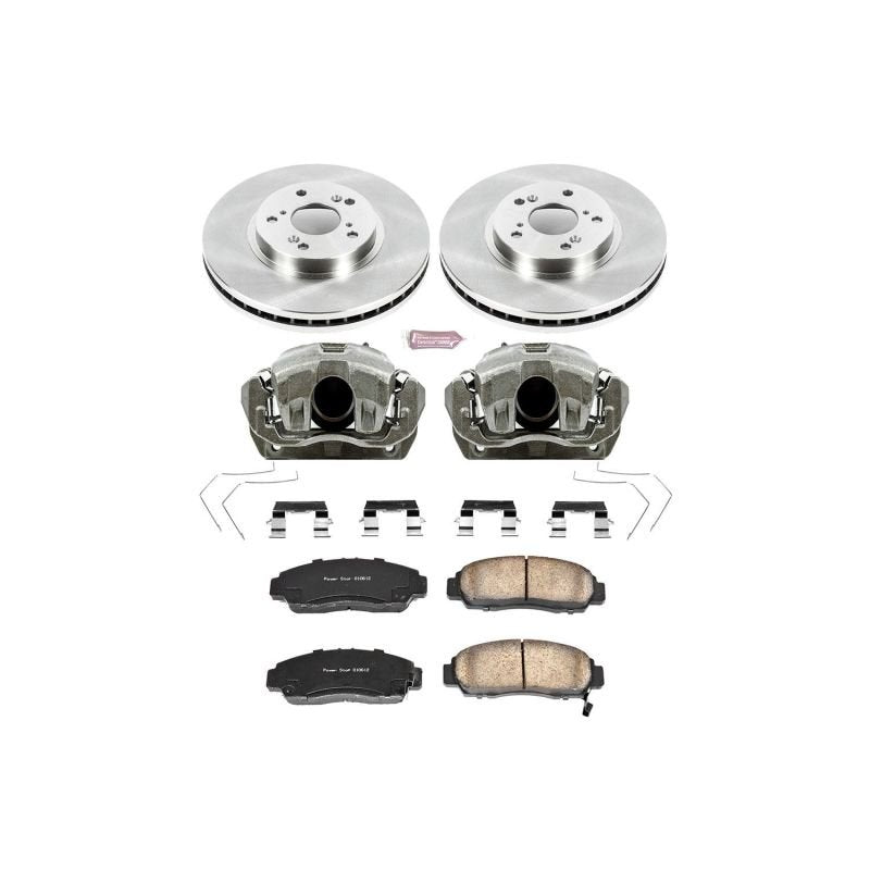 Power Stop 11 - 14 Acura TSX Front Autospecialty Brake Kit w/Calipers - My Store