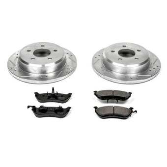compare product Power Stop 96-02 Ford Crown Victoria Rear Z23 Evolution Sport Brake Kit