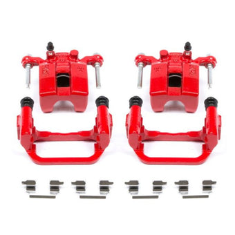 compare product Power Stop 03-05 Infiniti G35 Rear Red Calipers w/Brackets - Pair