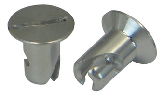 compare product Moroso Quick Fastener - Flush Head - 5/16in x .400in - Aluminum - 10 Pack