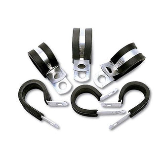 compare product Russell Performance Cushion Clamps - Holds -4 AN Hose (10 pcs.)