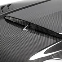 Anderson Composites 2018 - 2019 Ford Mustang Ram Air Double Sided Carbon Fiber Hood - My Store