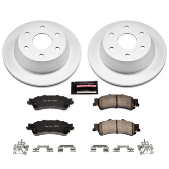 compare product Power Stop 03-05 Chevrolet Astro Rear Z17 Evolution Geomet Coated Brake Kit