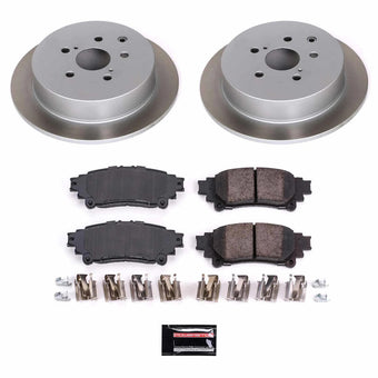compare product Power Stop 11-20 Toyota Sienna Rear Semi-Coated Rotor Kit