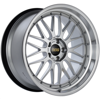 compare product BBS LM 20x10.5 5x114.3 ET20 CB66 Diamond Silver Center Diamond Cut Lip Wheel
