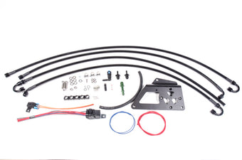 compare product Radium Engineering 08+ Mitsubishi Evo X Fuel Surge Tank Kit (FST Not Incl)