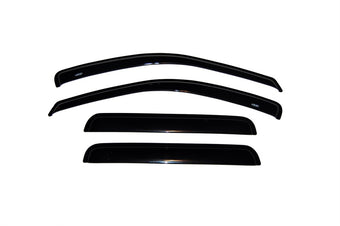 compare product AVS 2004 Ford Ecosport (Brazil) Ventvisor Outside Mount Window Deflectors 4pc - Smoke