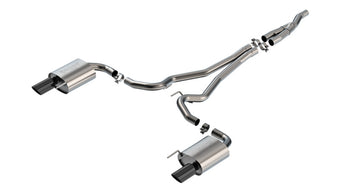 compare product Borla 2024 Ford Mustang 2.3L Ecoboost 2.50 S-TYPE Black Chrome Catback Exhaust - Non-Active