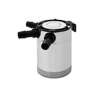 compare product Mishimoto Compact Baffled Oil Catch Can - 3-Port - Polished