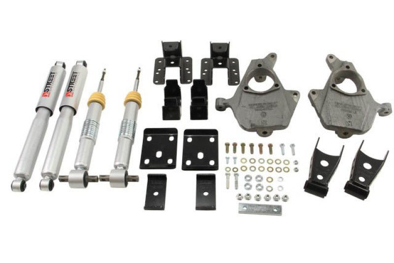 Belltech LOWERING KIT 2014 Chevy/GMC Silverado/Sierra All Cabs 2WD 2in Front/4in Rear w/ Shocks - My Store