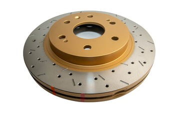 compare product DBA 06-08 Chevrolet Silverado/GMC Sierra 4000 Series Drilled and Slotted Front Rotor