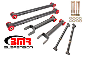 compare product BMR 64-67 A-Body Non-Adj. Rear Suspension Kit - Black Hammertone
