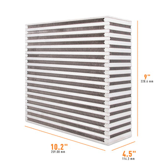 compare product Mishimoto Universal Air-to-Air Intercooler Core - 10.2in / 9in / 4.5in