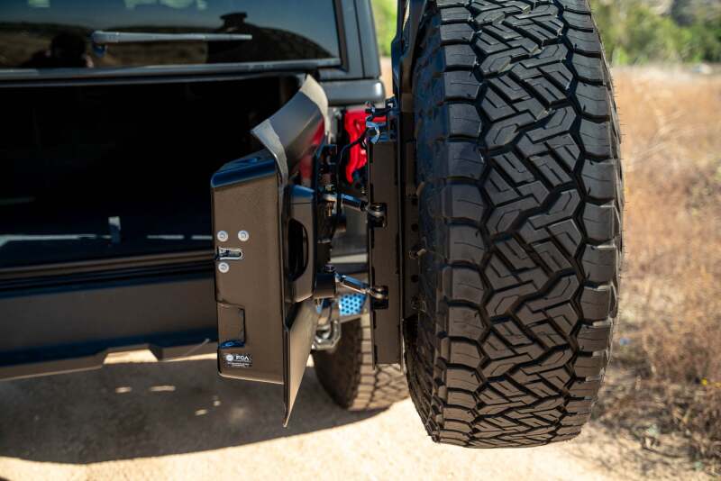 DV8 Offroad 18 - 23 Jeep Wrangler JL MTO Series Bumper Spare Tire Swing Gate - My Store