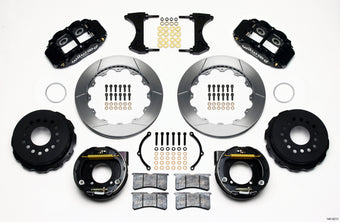 compare product Wilwood Narrow Superlite 4R Rear P-Brk Kit 12.88in Chevy 12 Bolt w/ C-Clips