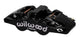 Wilwood Caliper - Aero4 - Black 1.12/1.12in Pistons 0.81in Disc - My Store