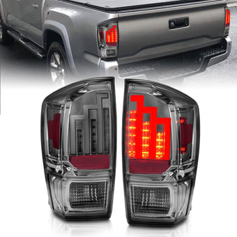 compare product ANZO 2016-2017 Toyota Tacoma LED Taillights Smoke