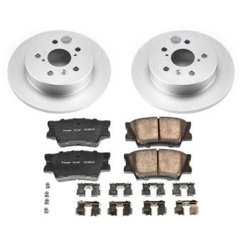 compare product Power Stop 18-19 Toyota Camry Rear Z17 Evolution Geomet Coated Brake Kit