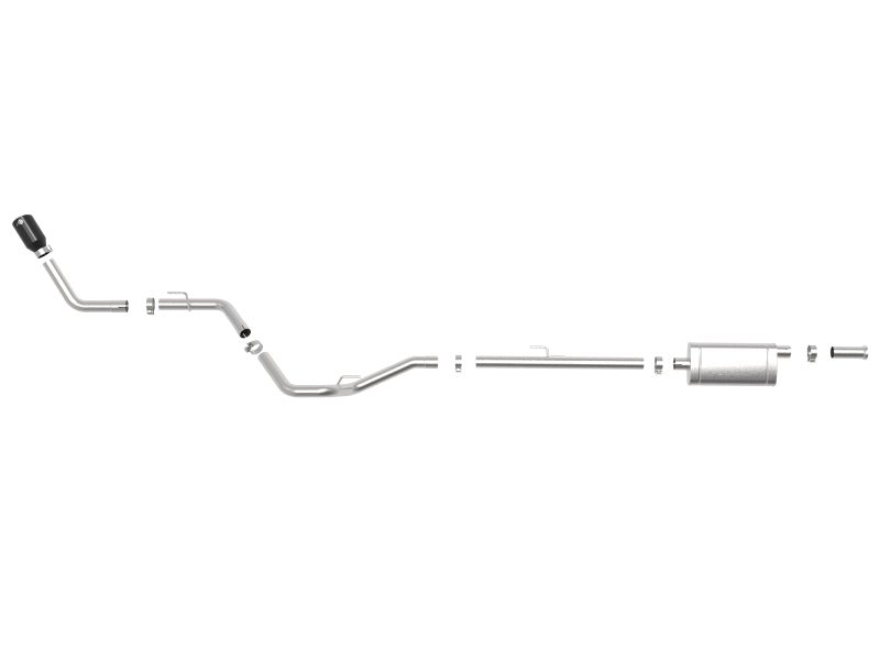 aFe Apollo GT Series 2.5in 409SS 20 - 21 Jeep Gladiator (JT) V6 - 3.6L - Black Tip - My Store