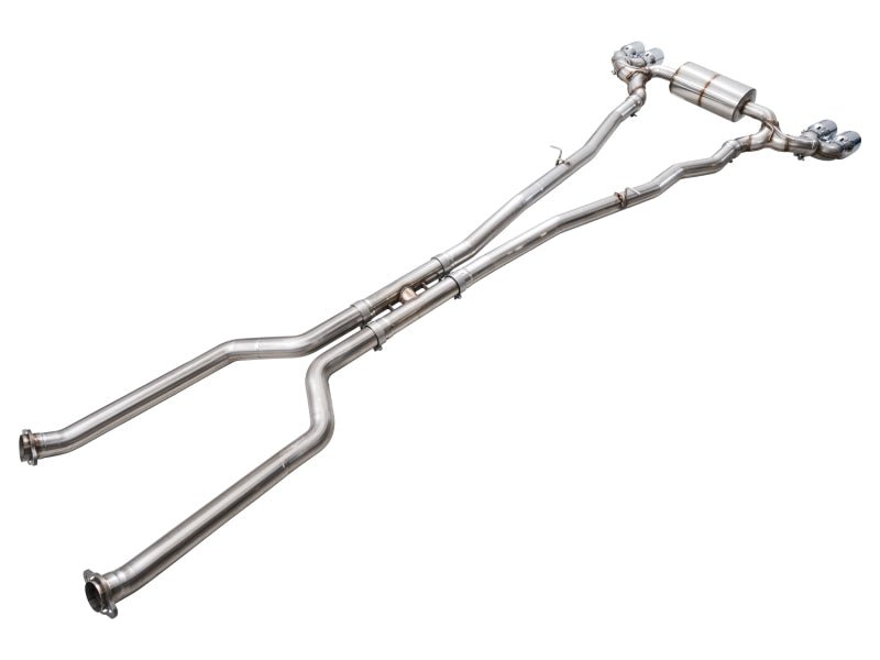 AWE Tuning BMW G90/G99 M5 Touring Edition Cat - Back Exhaust - Chrome Silver Tips - My Store