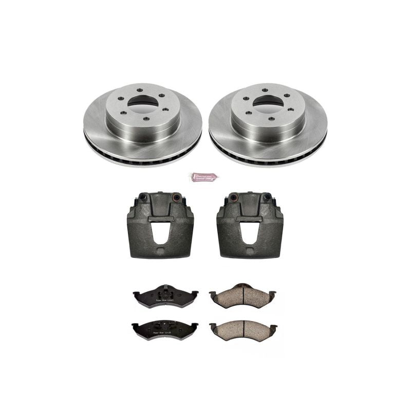 Power Stop 00 - 02 Dodge Dakota Front Autospecialty Brake Kit w/Calipers - My Store