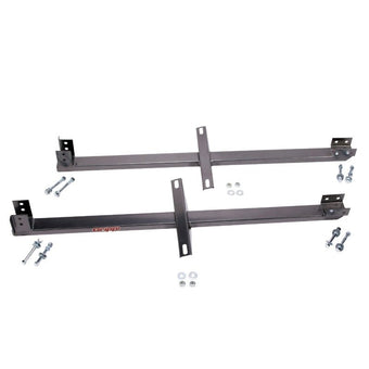 compare product BBK 79-93 Mustang Subframe Connector Full Length With Seat Support Bracket