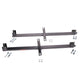BBK 79 - 93 Mustang Subframe Connector Full Length With Seat Support Bracket - My Store