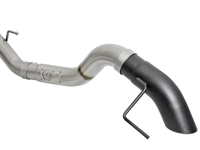 aFe MACH Force - Xp Cat - Back Exhaust w/Dual Hi - Tuck Tips Black 17 - 18 Ford F - 150 Raptor V6 - 3.5L (tt) - My Store