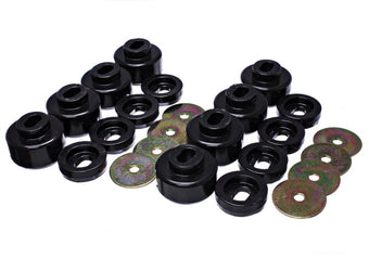 compare product Energy Suspension 07-10 Chevy K2500/3500HD Body Mount Set - Black