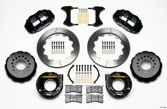 compare product Wilwood Narrow Superlite 4R Rear P-Brk Kit 12.88in Chevy C-10 2.42 Offset 5-lug