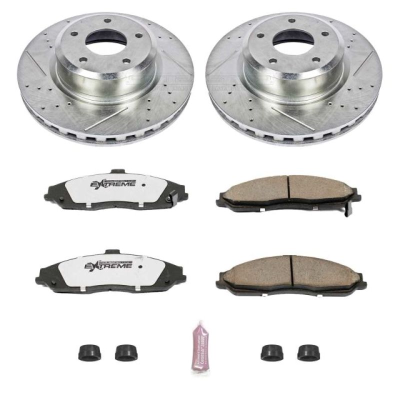 Power Stop 05 - 06 Pontiac GTO Front Z26 Street Warrior Brake Kit - My Store
