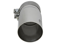 aFe MACH Force - Xp Universal Exhaust Tip 3 - 1/2 IN Inlet x 4 IN Outlet x 7 IN Polished Right Side Exit - My Store