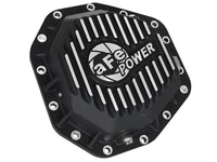 aFe Power Pro Ser Rear Diff Cover Black w/Mach Fins 2017 Ford Diesel Trucks V8 - 6.7L(td) Dana M275 - 14 - My Store