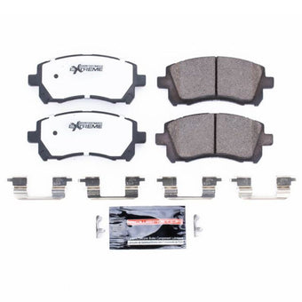 compare product Power Stop 98-02 Subaru Forester Front Z26 Extreme Street Brake Pads w/Hardware