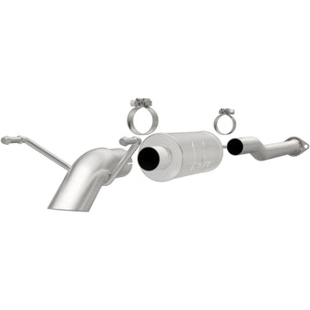 compare product MagnaFlow 13-14 Toyota Tacoma V6 4.0L Turn Down in Front of Rear Tire SS Catback Perf Exhaust